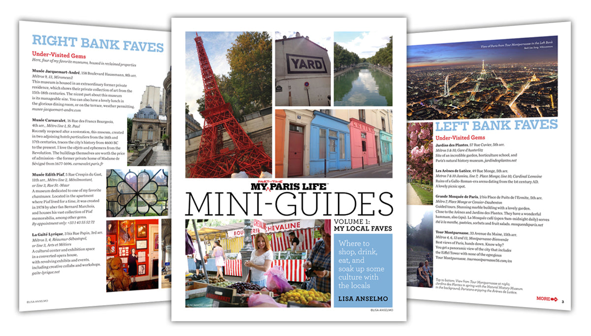 My Paris Mini-Guide: Vol. 1